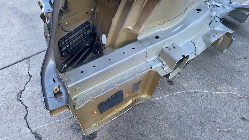 ⭕2021-2023 Tesla Model 3 Rear Left Quarter Panel Structural Frame Cut Black PBSB