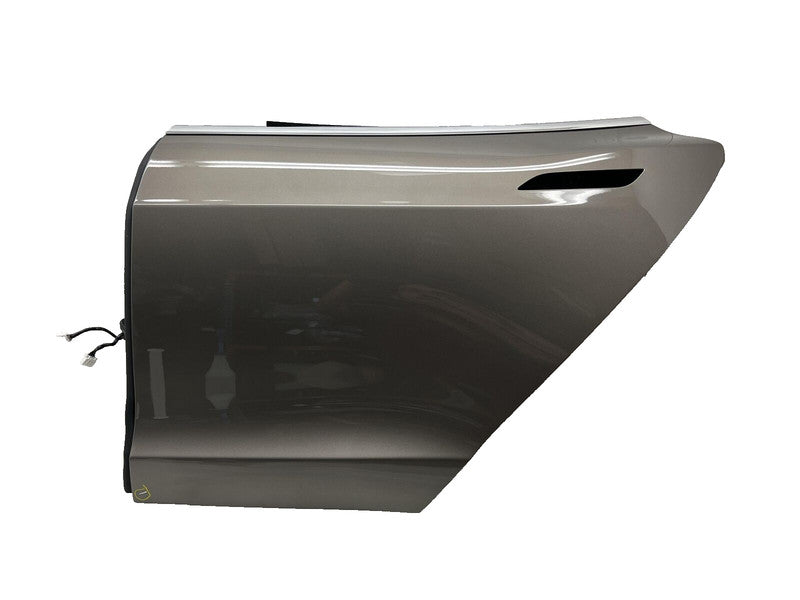 ⭕ 12-15 Tesla Model S Rear Driver Side Door Shell Panel Left Assy Beig