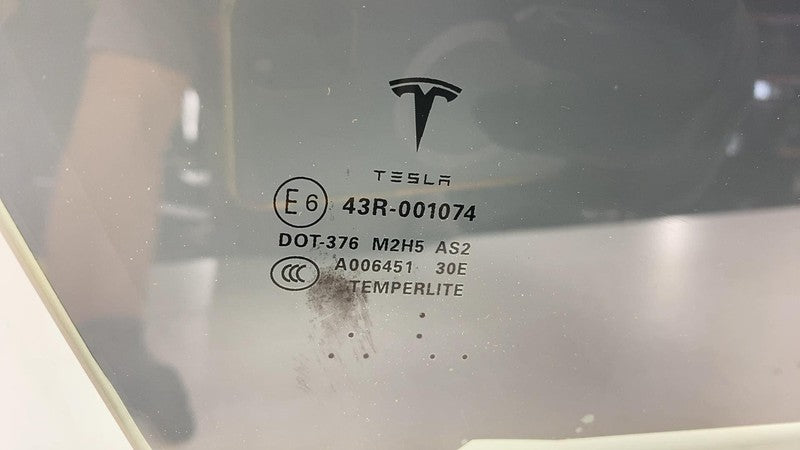 ⭕ 2012-2015 Tesla Model S Front Passenger Side Door Window Glass Right