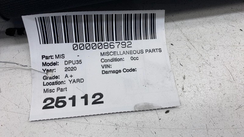 ⭕ 2019-2020 RAM 3500 Front Passenger Side Sun Shade Visor Sunvisor Rig