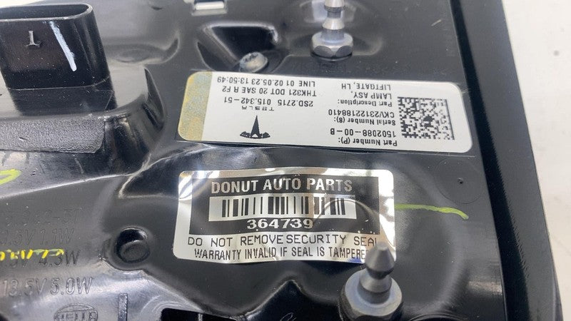 ⭕ 20-24 Tesla Model Y Rear Left Inner Taillight LED Tail Lamp 4-Pin 15