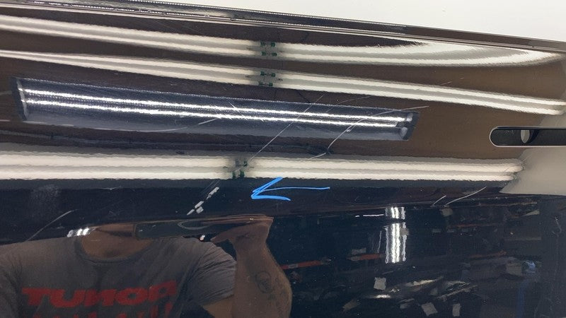 ⭕ 21-23 Tesla Model 3 Front Driver Side Door Shell Panel Left Black 10