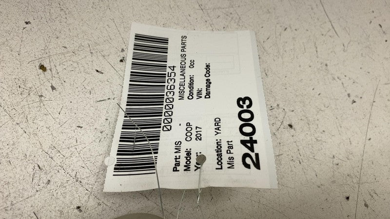 7366935 ⭕2014-2020 Mini Cooper S Front Left Upper Overhead Shade Cover Sun Visor 7366935