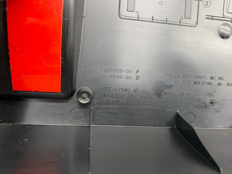 ⭕2017-2023 Tesla Model 3 Front License Plate Molding Bracket Holder 10