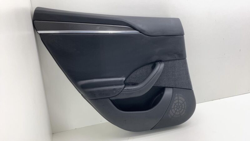 2021-2024 Tesla Model S Rear Driver Side Door Panel Trim Card Left LH Assembly