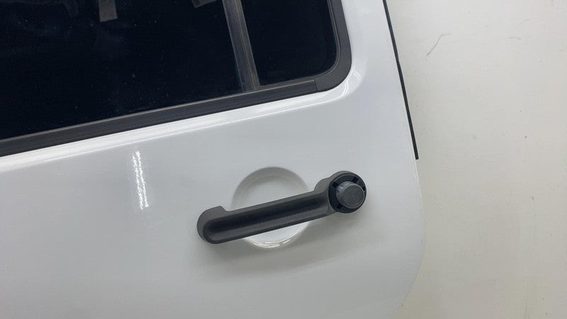 ⭕ 12-18 Jeep Wrangler Rear Driver LH Door Panel w/ Window Glass Left White - PW7