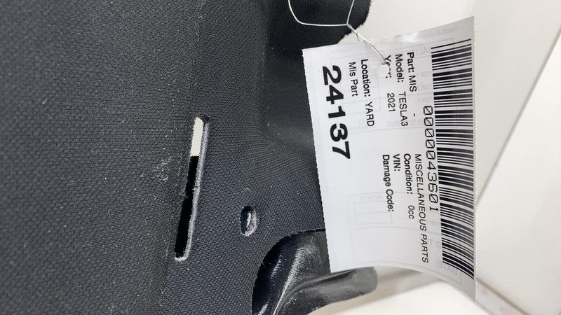 ⭕ 2017-2023 Tesla Model 3 M3 Rear Package Shelf Tray Panel Cover + Bra