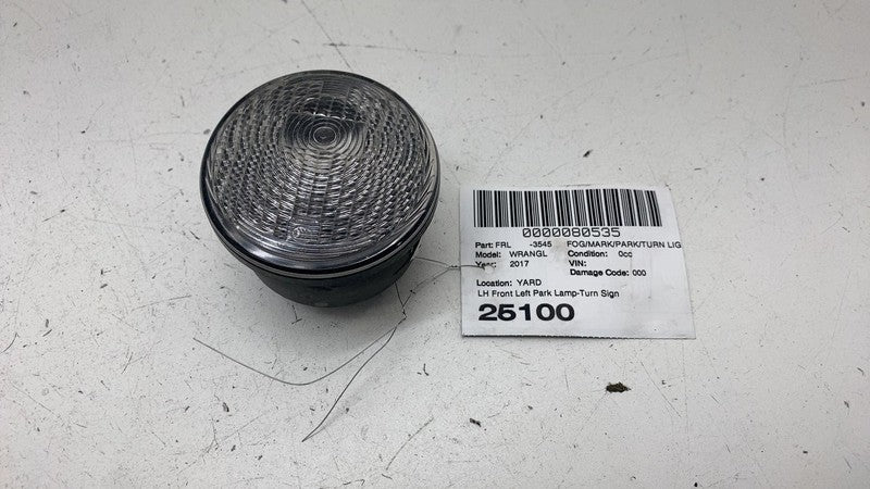 ⭕ 14-18 Wrangler Front Left Side Marker Corner Turn Signal Park Lamp 6