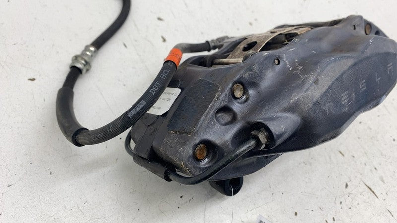 ⭕ 2012-2020 Tesla Model S MS Front Right Caliper w/ Brake Hose Line 10