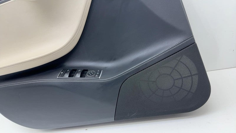 ⭕ 12-20 Tesla Model S Front Driver Side Interior Door Panel Trim Card Cover Left