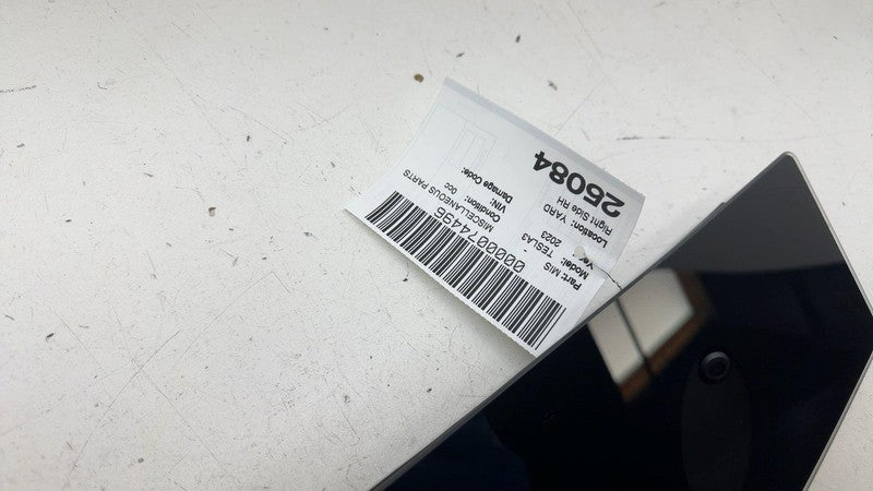 ⭕17-23 Model 3 Right B-Pillar Applique Glass Trim Molding w/ Camera 11