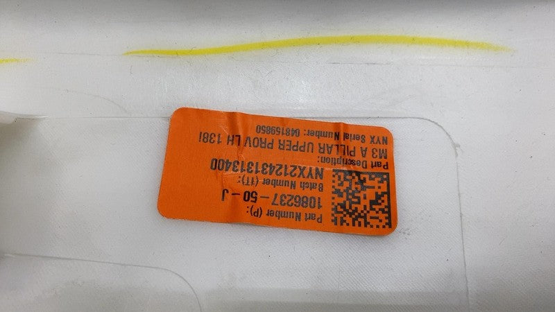 108623750J ⭕ 2017-2023 Tesla Model 3 M3 Front Left Upper A-Pillar Trim Cover 1086237-50-J