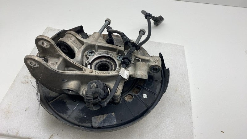 2011-2014 Porsche Cayenne Rear Right Spindle Knuckle Hub Rotor + Control Arm AWD