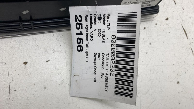 ⭕ 2012-2022 Tesla Model S Rear Right Taillight LED Inner Tail Lamp 600