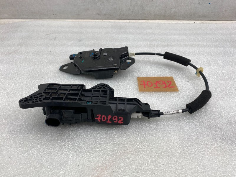 1500397 00 E ⭕ 2021-2025 Model S Hood Latch Double Pull Single Actuator w/ Cable 1500397-00-E