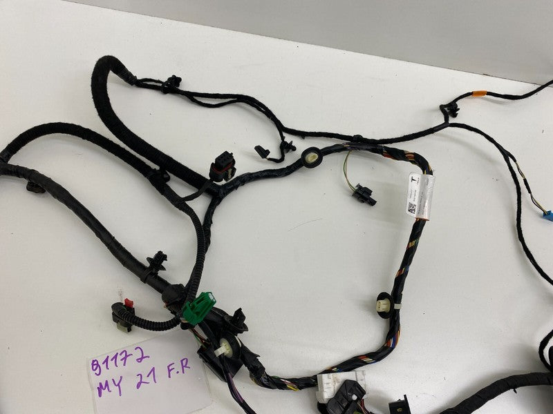 148905200E ⭕ 2020-2023 Model Y Front Right Door Wiring Harness Cable Wire Loom 1489052-00-E