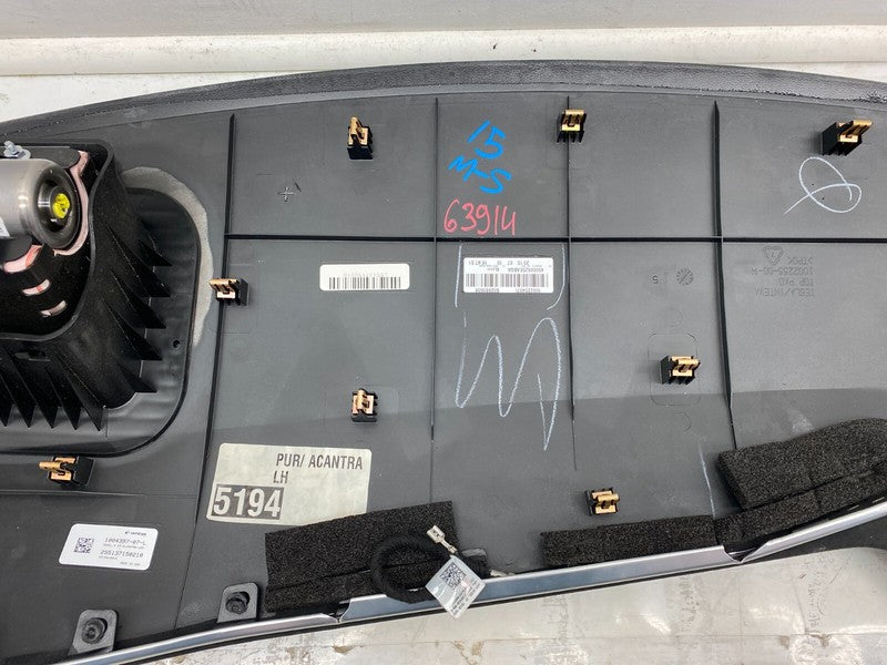 ⭕ 16-20 Model S Dashboard Instrument Panel Interior Dash Trim Cover 10