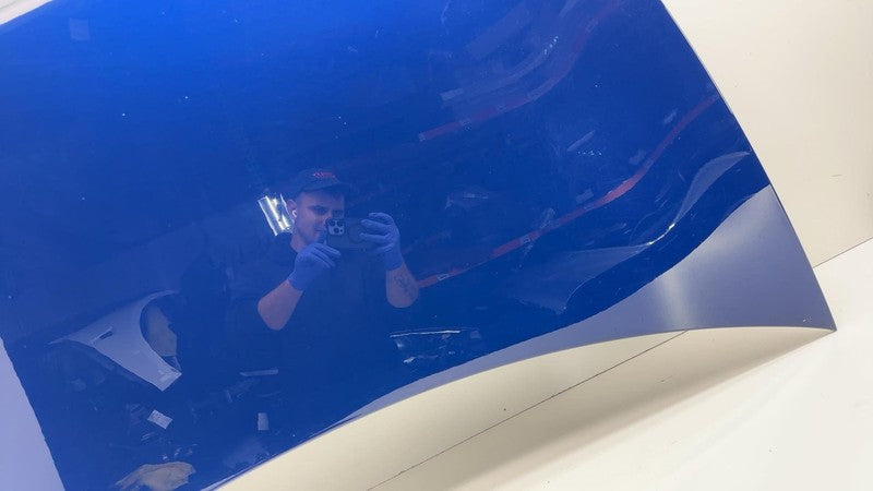 ⭕ 2017-2023 Tesla Model 3 M3 Front Hood Bonnet Shell Panel Cover OEM Blue - PPSB