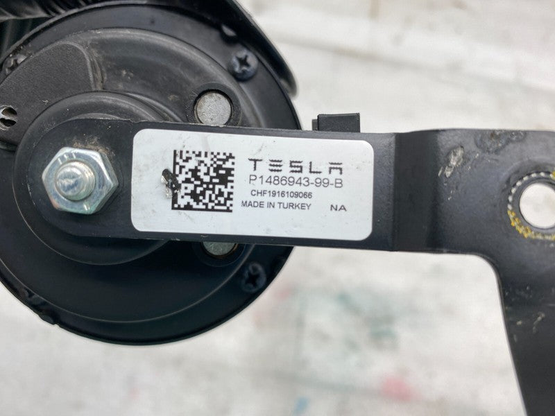 A050690 ⭕2012-2020 Tesla Model S Seger High Pitch Tone Horn 12V 510 Hertz w/ Bracket OEM