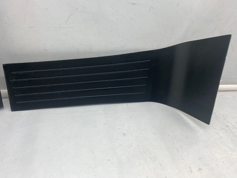 1002362 00 C 12-20 Model S Center Console Floor Finisher Rubber Mat & Cup Holder 1002362-00-C
