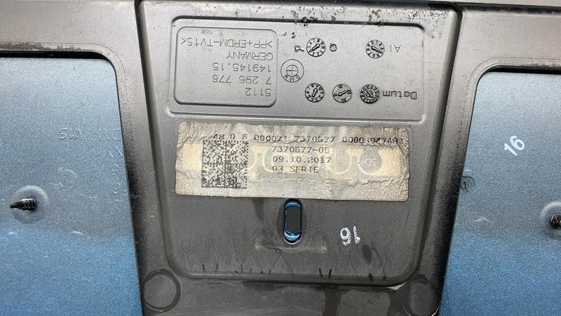 ⭕ 2014-2017 BMW i3 Rear Bumper Cover Assembly w/ Park Assist Sensor OE