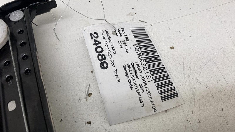 ⭕ 2012-2020 Tesla Model S Front Right Door Window Regulator & Motor 60
