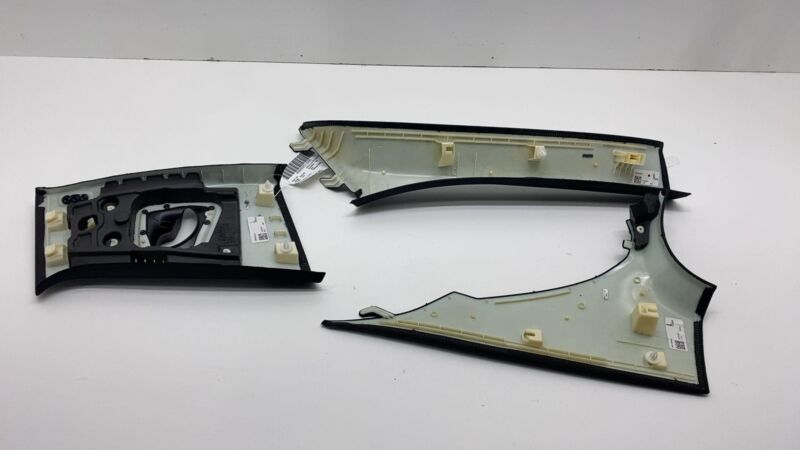 521070-10 2017-2023 BMW 530e Front & Rear Left A + B + C-Pillar Upper Trim Cover Panel LH