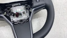 ⭕ 2021-2023 Tesla Model 3 Steering Wheel Assy Leather Black Heated 1490214-00-B
