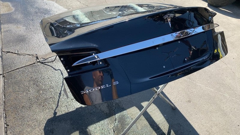 ⭕ 2012-2015 Tesla Model S Rear Tailgate Hatch Panel & Liftgate Glass B
