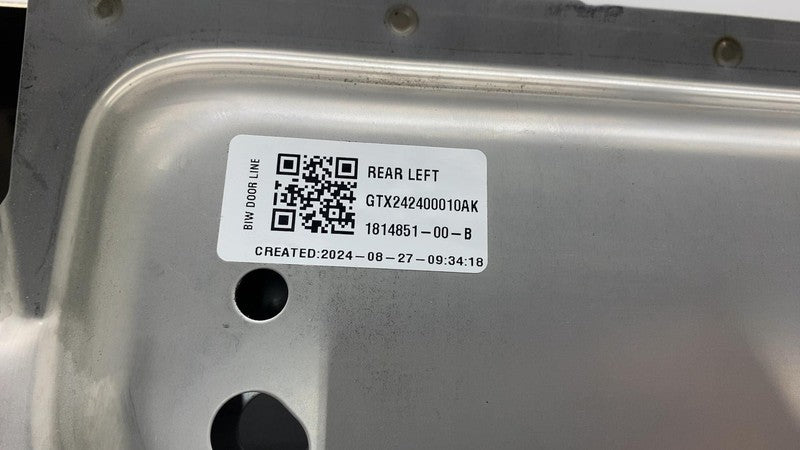 ⭕2024 2025 Tesla Cybertruck Rear Driver Left Door Shell Panel Stainles