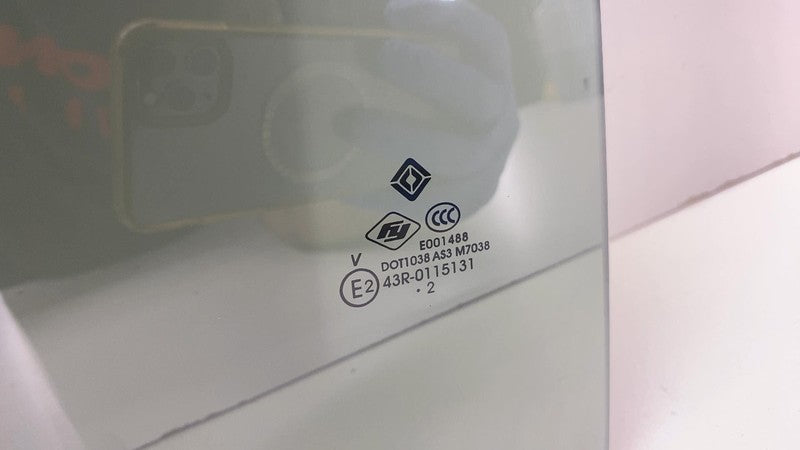 E2 43R-0115131 ⭕ 2022 2023 2024 Rivian R1T Rear Passenger Side Door Glass Window Right RH OEM