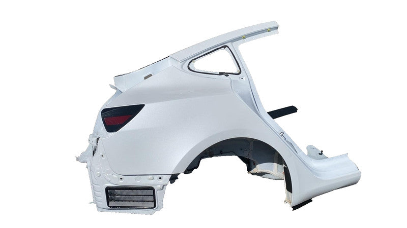 ⭕ 17-20 Tesla Model 3 Rear Right Quarter Panel Structural Frame Cut White - PPSW