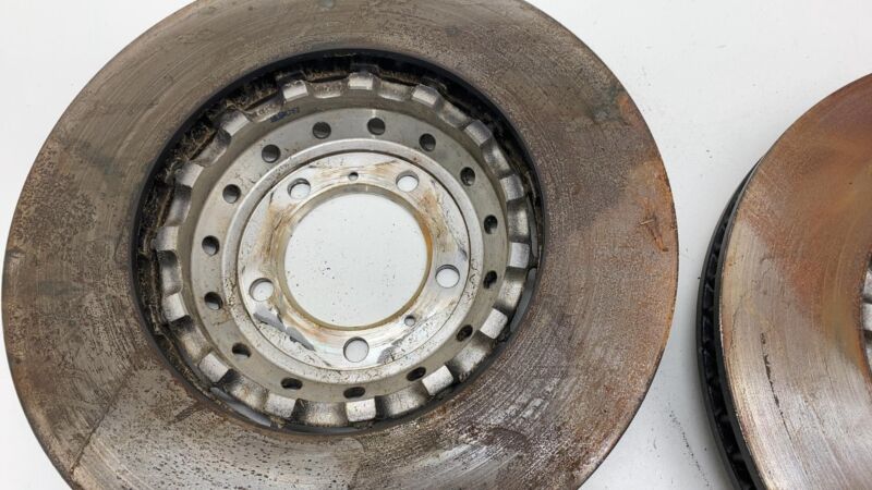 9Y0.615.301.AJ ⭕ 2024 Porsche Cayenne Coupe Left & Right Disc Brake Rotor 9Y0615302 / 9Y0615301