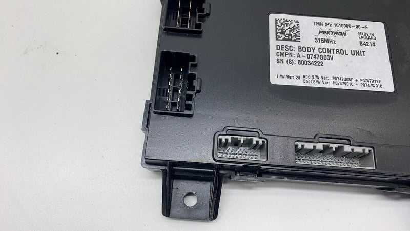 101090600F 2012-2020 Tesla Model S Body Controller Control Module 315MHZ + Smart Key Remote