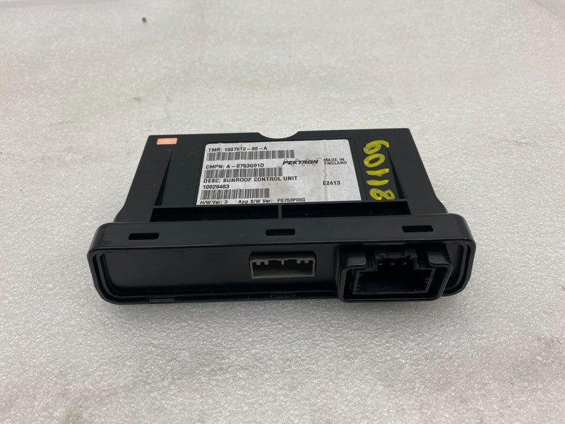 100751200A ⭕ 12-20 Tesla Model S Sunroof Controller Moon Roof Control Module 1007512-00-A
