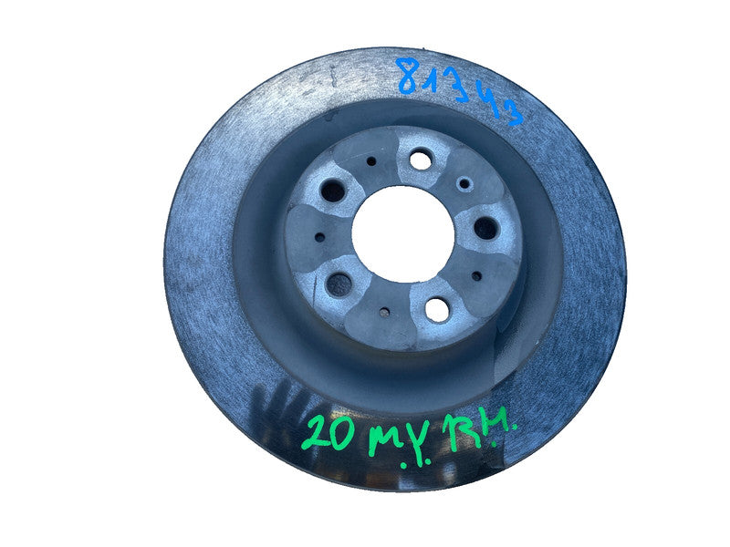 ⭕ 20-24 Tesla Model Y Front Passenger Side Brake Disc Rotor Right 1188631-00-A