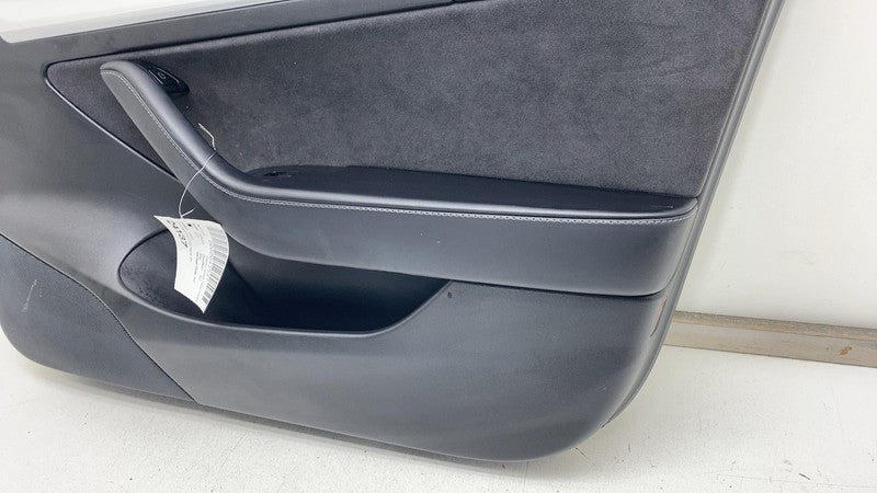 1593863-00-A ⭕ 21-23 Tesla Model 3 Front Passenger Side Interior Door Panel Trim Card Right