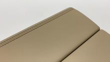 2012-2015 Tesla Model S MS PAIR Left & Right Center Console Armrest Pad Tan Assy