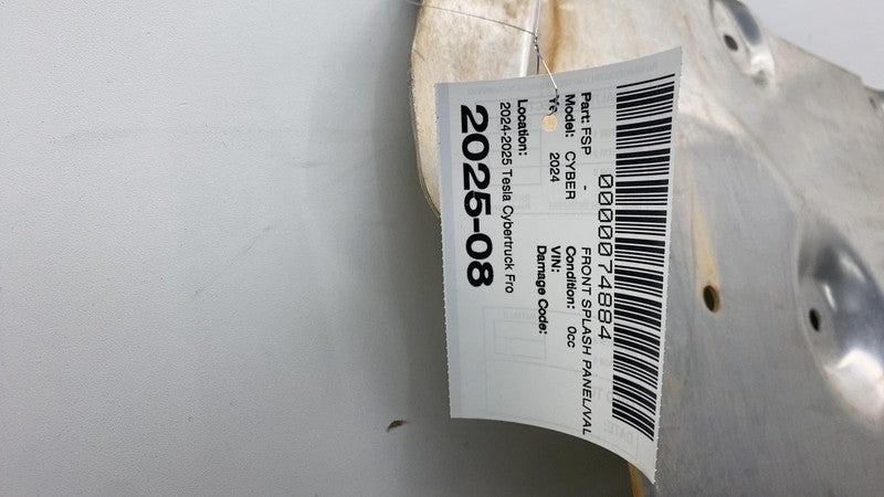 ⭕ 2024-2025 Tesla Cybertruck Front Underbody Splash Aero Shield Undert