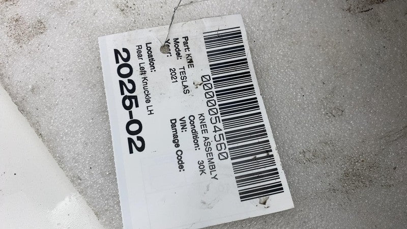 2021-2024 Tesla Model S Rear Left Spindle Knuckle Wheel Hub w/ Rotor S