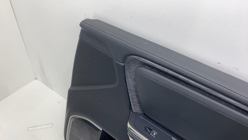 PT00001155 ⭕ 2022-2024 Rivian R1T R1S Front Right Door Trim Panel Black Mountain PT00001155