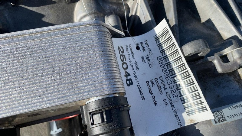 ⭕ 21-23 Model 3 Rear Drive Unit Engine Electric Motor Low Current 1120