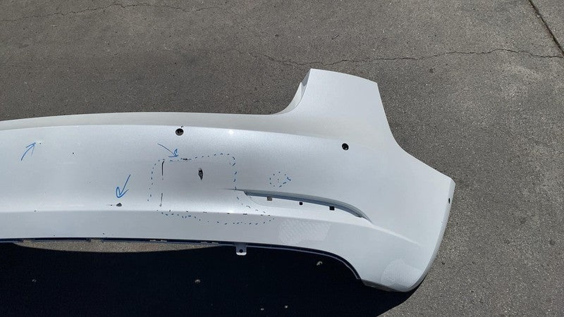 ⭕ 2017-2022 Tesla Model 3 M3 Rear Bumper Cover Multi-Coat Pearl Assy W