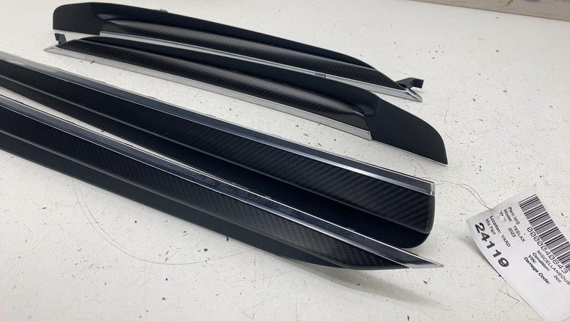 ⭕ 21-23 Model X Front & REAR Door CARBON FIBER TRIM 1661564-00-C / 164