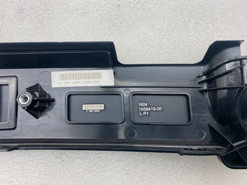 ⭕16-20 Tesla Model X Rear Driver Side Falcon Door Top Trim Panel Left 