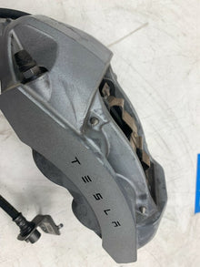 ⭕ 17-23 Tesla Model 3 Front Driver Left Brake Caliper w/ Hose Line 1044721-00-D