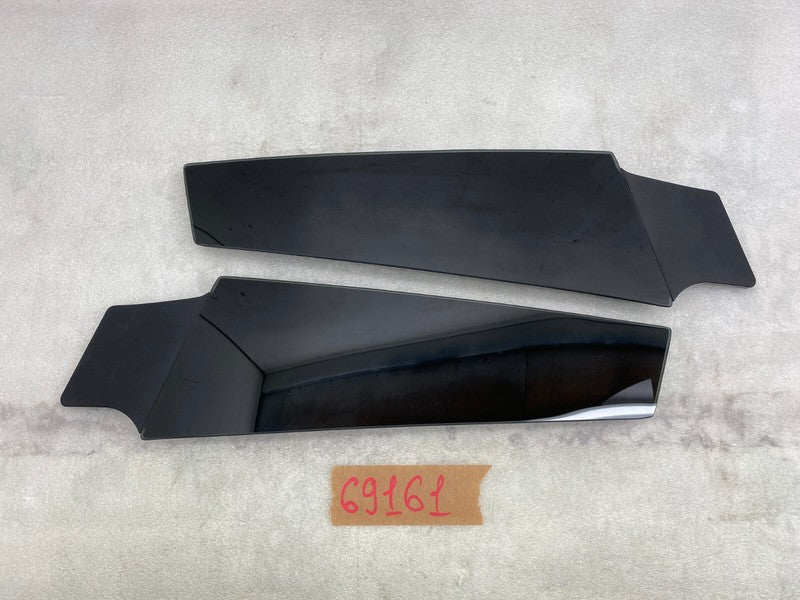 ⭕ 2012-2020 Tesla Model S PAIR Left & Right B-Pillar Molding Applique Glass Trim