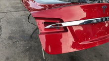 ⭕ 2016-2020 Tesla Model S Rear Tailgate Hatch Panel w/ Liftgate Glass Red - PPMR