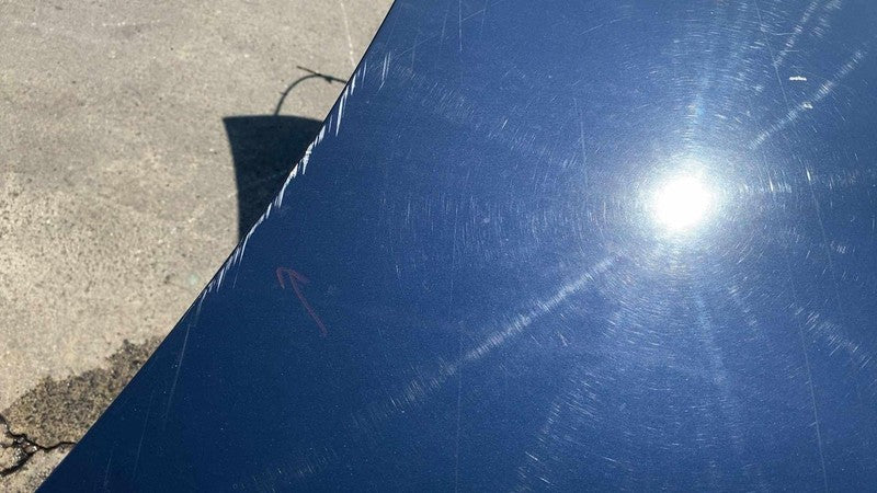 ⭕2012-2015 Tesla Model S MS Front Bonnet Hood Shell Panel Assembly OEM Blue PMMB