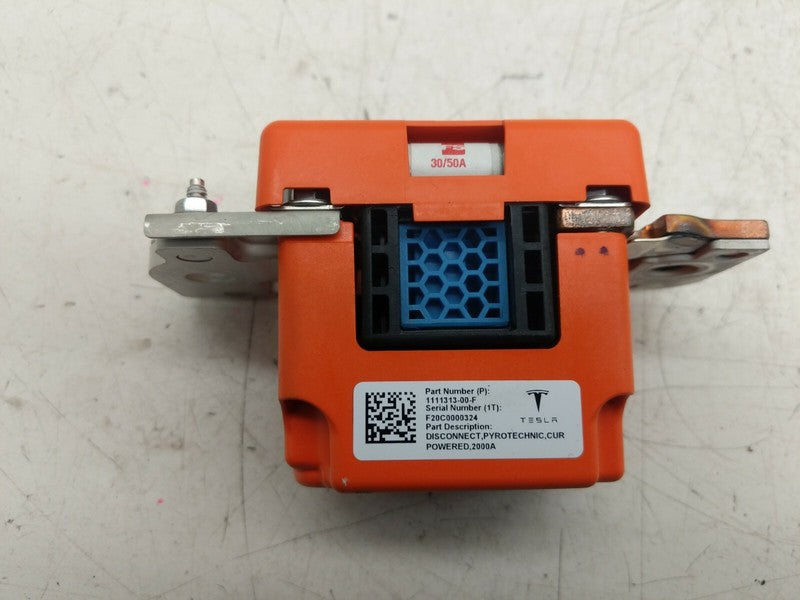 1111313 00 F 12-21 Tesla Model S X Crash Actuator Sensor Battery Disconnect Pyrotechnic Fuse